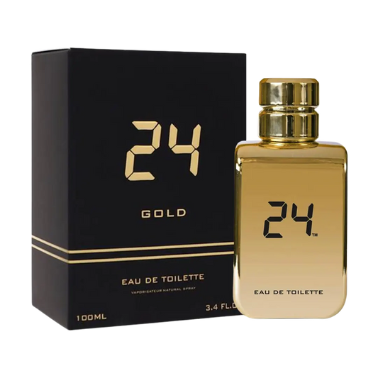 24 Gold 24 Eau De Toilette Pour Homme & Femme - 100ml