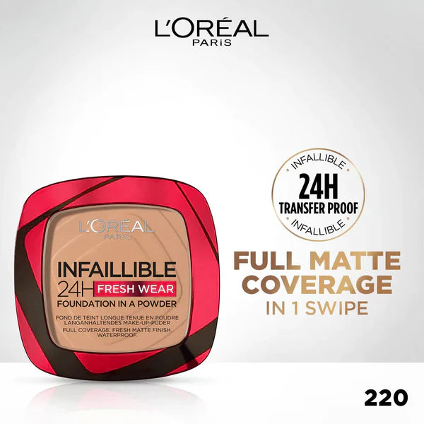 L'Oreal Paris Infaillible Fresh Wear 24h Powder