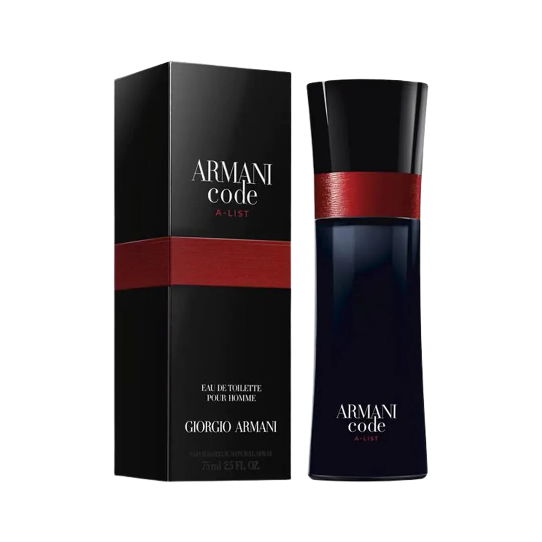 Armani code A-List Eau De Toilette Pour Homme - 75ml