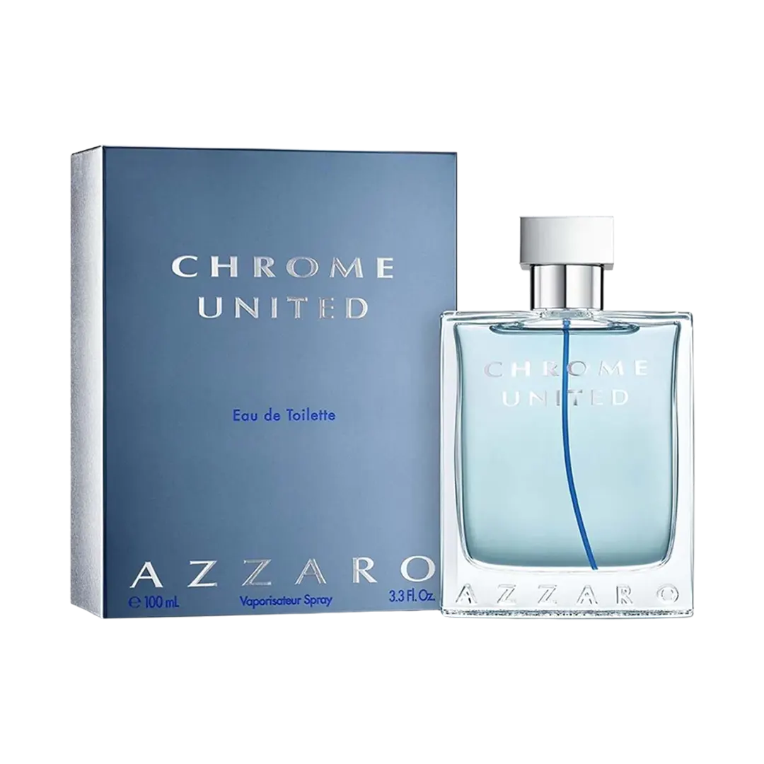 Azzaro Chrome United Eau De Toilette Pour Homme - 2 Sizes