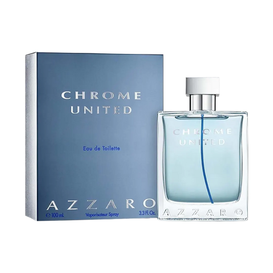 Azzaro Chrome United Eau De Toilette Pour Homme - 2 Sizes