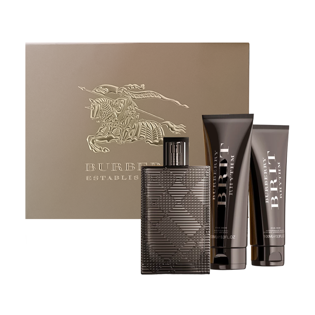 Burberry Brit Rhythm Gift Set Pour Homme