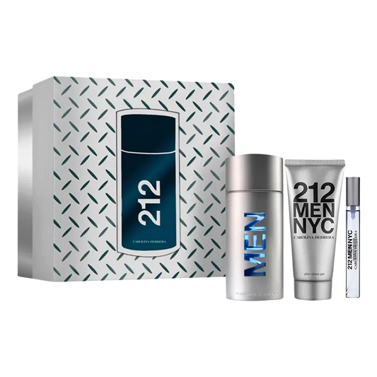 Carolina Herrera 212 Eau De Toilette Men's Gift Set