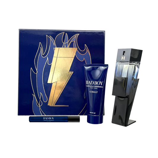 Carolina Herrera Bad Boy Cobalt Men's Gift Set - 2Pcs