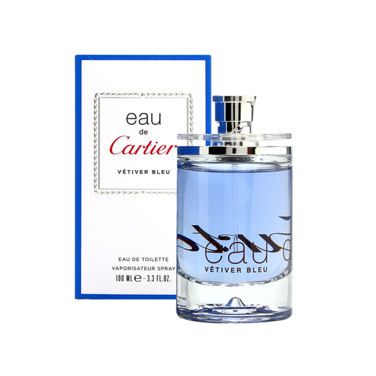 Cartier Vetiver Bleu Eau De Toilette Pour Homme - 2 Sizes