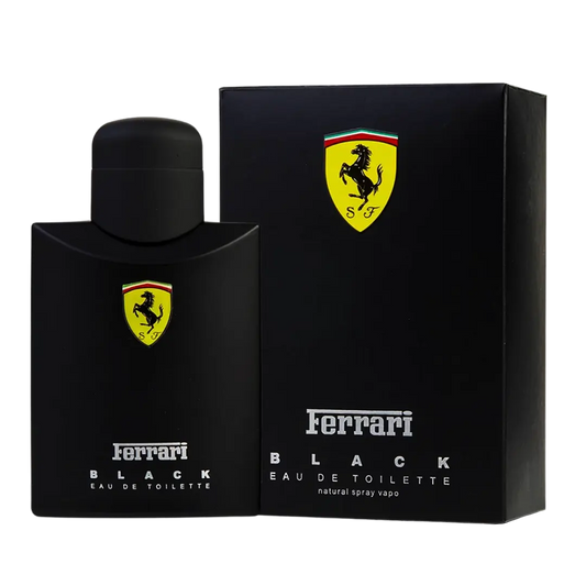 Ferrari Black Eau De Toilette Pour Homme - 125ml