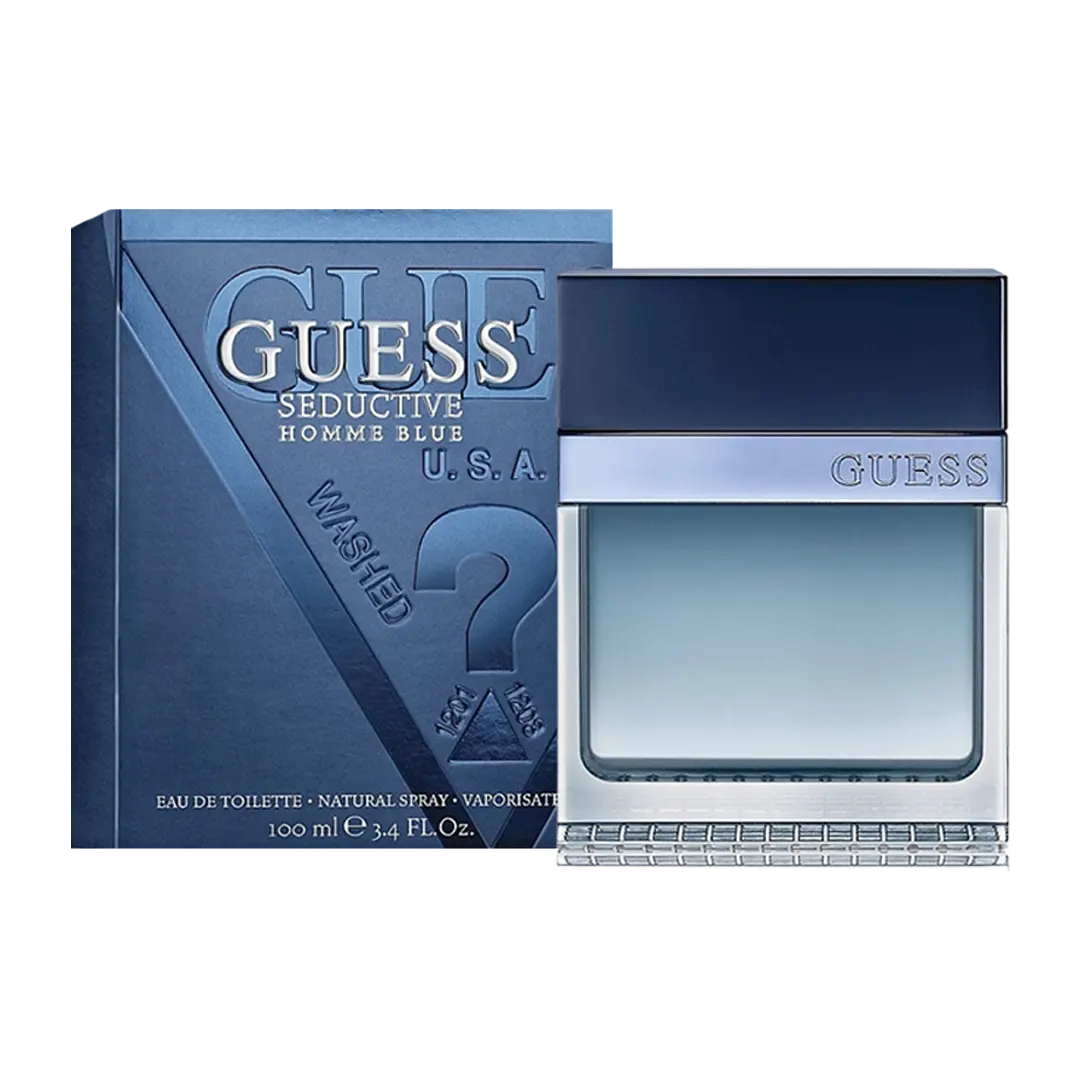 Guess Seductive Homme Bleu Eau De Toilette Pour Homme - 100ml