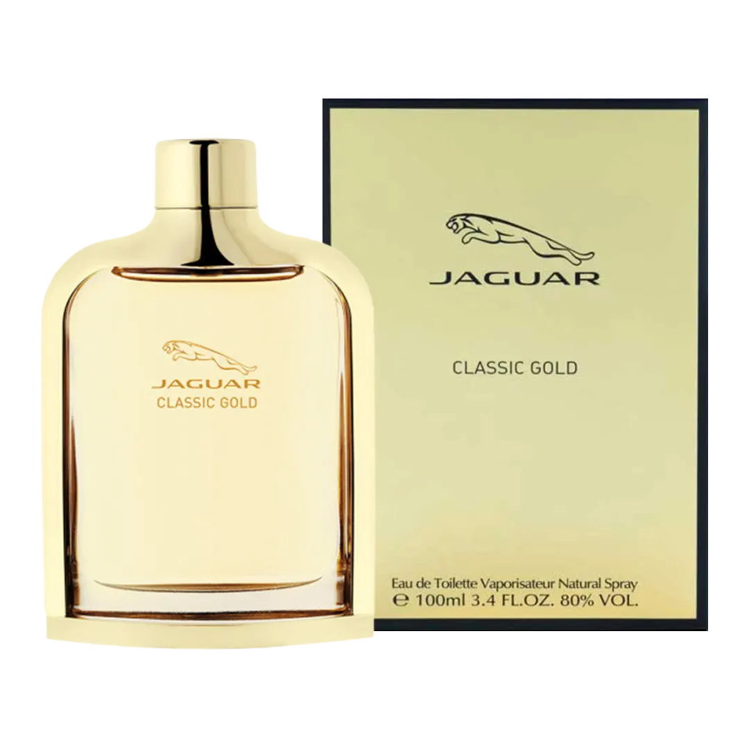 Jaguar Classic Gold Eau De Toilette Pour Homme - 100ml