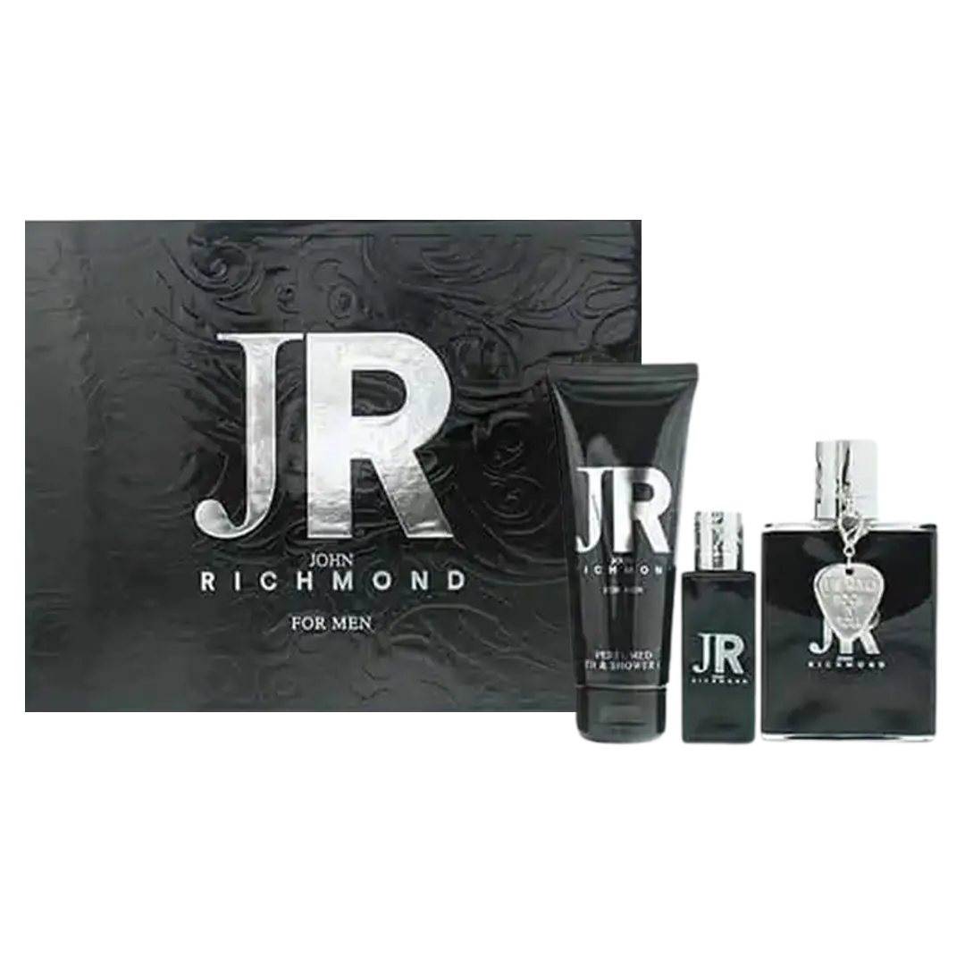 John Richmond JR Eau De Toilette Men's Gift Set - 3Pcs