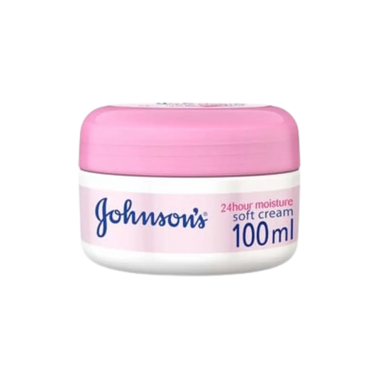 Johnson & Johnson 24 Hour Moisture Soft Cream - 2 Sizes