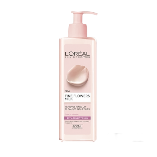 L'Oreal Fine Flowers Milk Cleansing Milk - 400ml