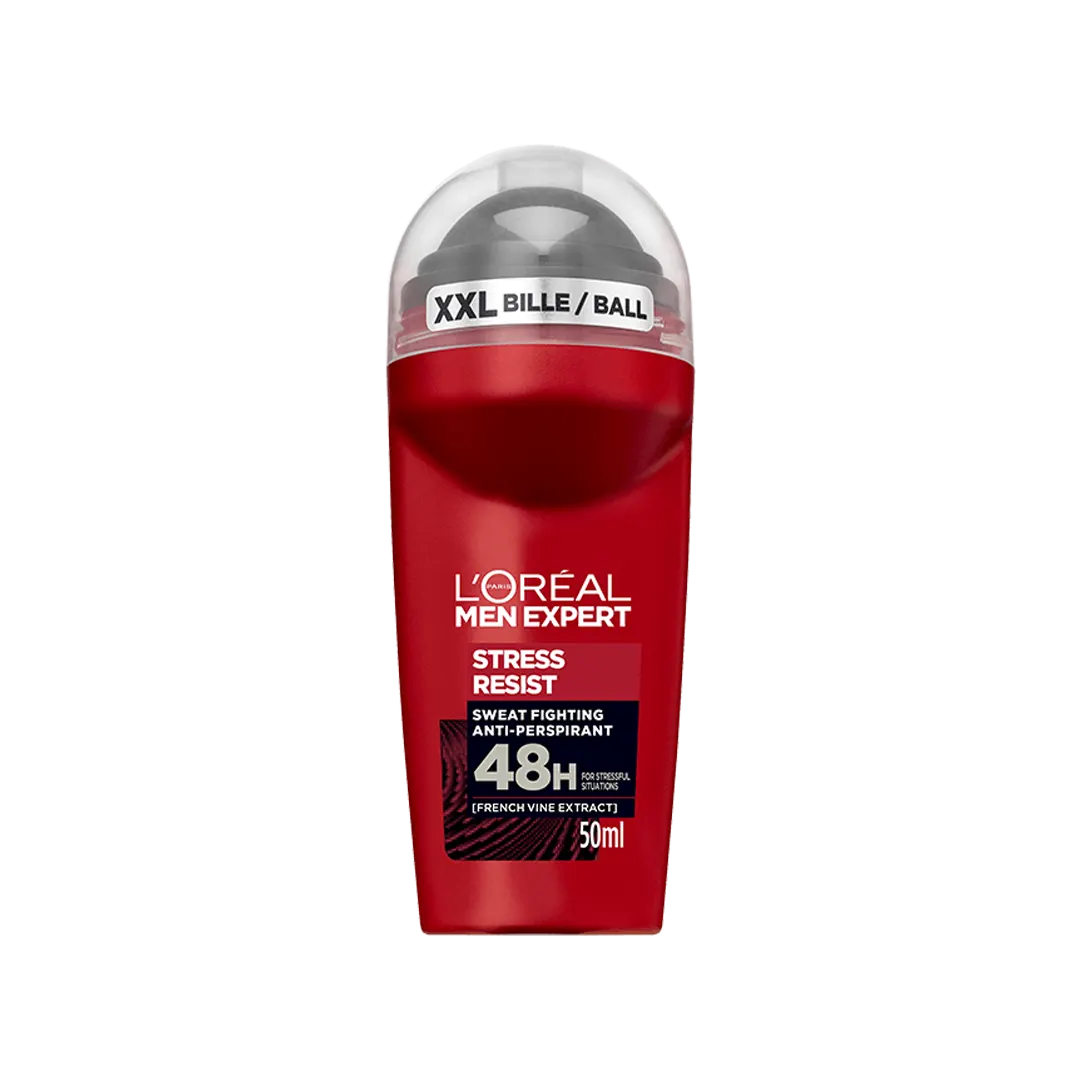 Loreal Men Expert Stress Resist 48H Roll On Deodorant For Men - 50ml