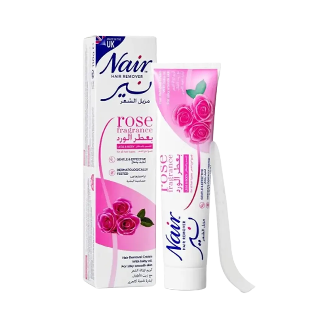 Nair Hair Removal Cream With Baby Oil & Rose Fragrance - 110ml