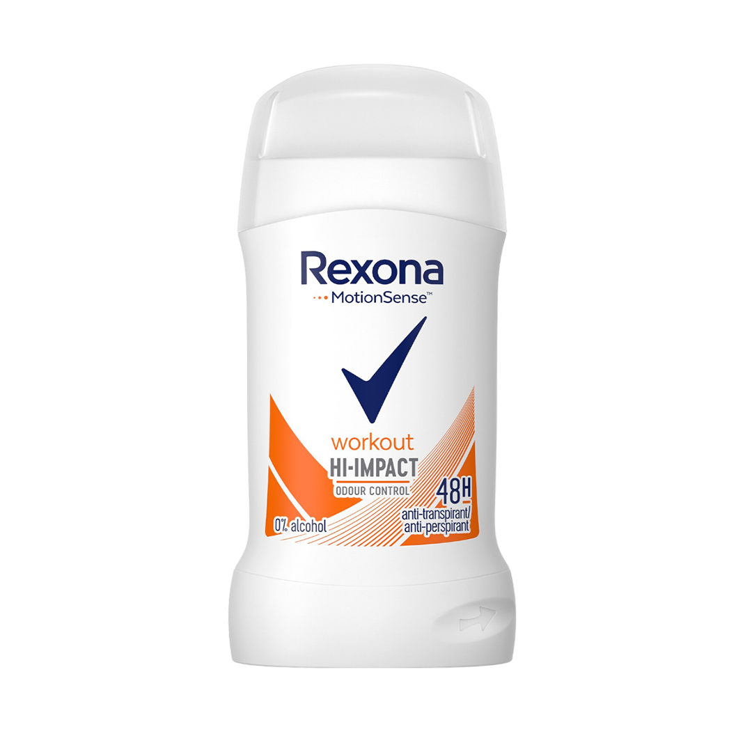 Rexona Workout Hi-Impact 48h Deodorant Stick Pour Femme - 40ml