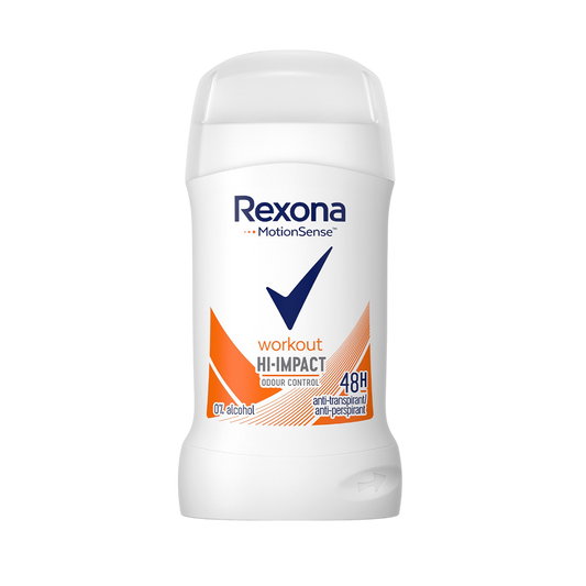 Rexona Workout Hi-Impact 48h Deodorant Stick Pour Femme - 40ml