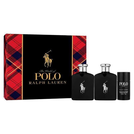 Ralph Lauren Polo Black Eau De Toilette Pour Homme Gift Set