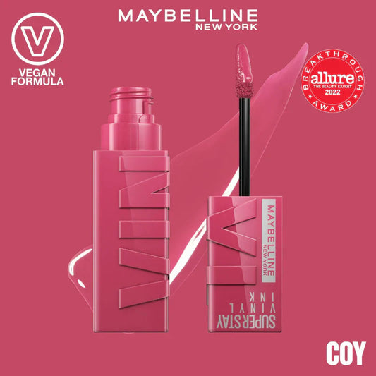 Maybelline Super Stay Vinyl Ink long lasting Liquid Lipcolor - lipstick