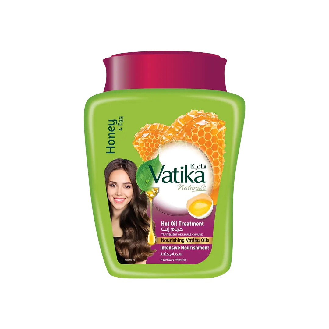 Vatika Naturals Honey & Egg Hot Oil Treatment Cream - 500g