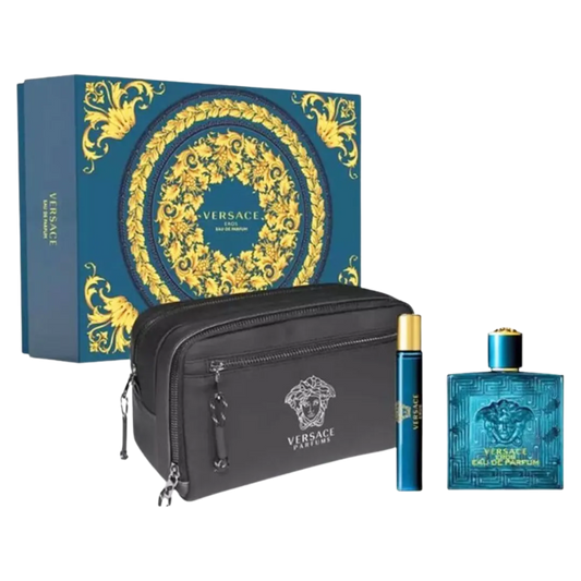 Versace Eros Eau De Parfum Men's Gift Set