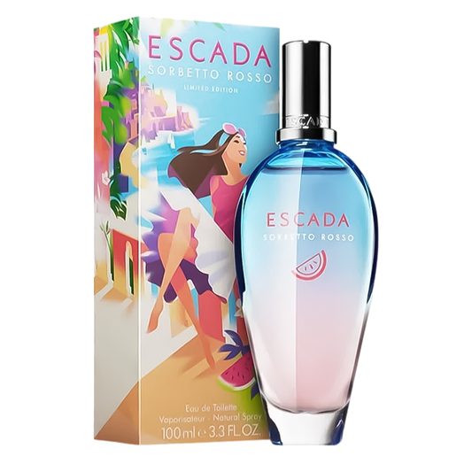 Escada Sorbetto Rosso Limited Edition Eau De Toilette Pour Femme - 100ml