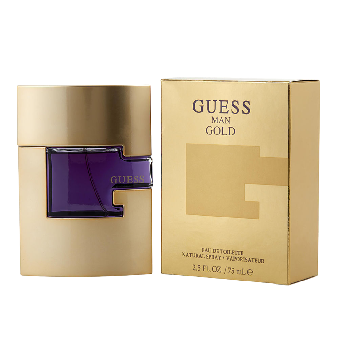 Guess Man Gold Eau De Toilette Pour Homme - 75ml