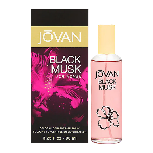 Jovan Black Musk Eau De Cologne Pour Femme - 96ml