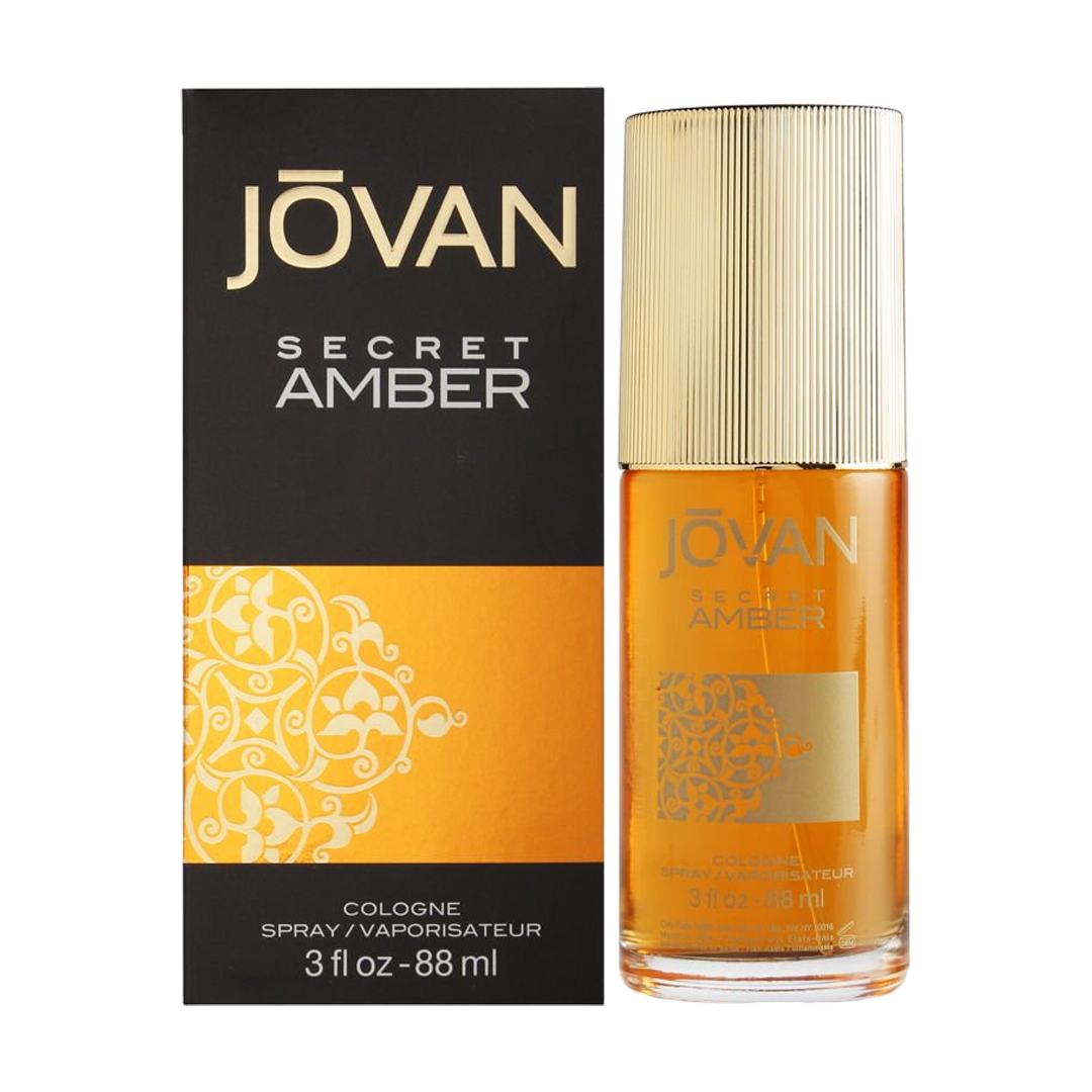 Jovan Secret Amber Eau De Cologne Pour Homme & Femme - 88ml