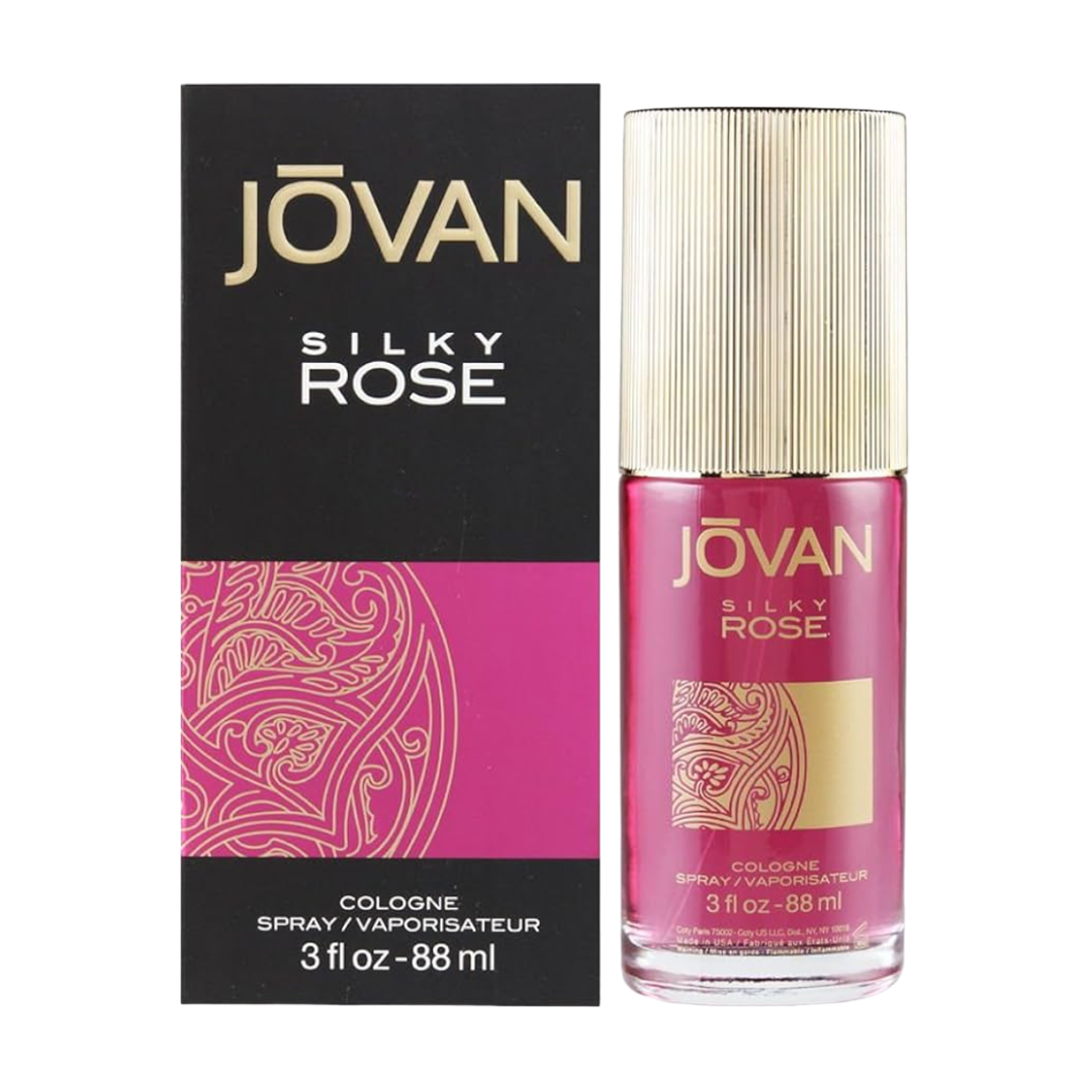 Jovan Silky Rose Eau De Cologne Pour Homme & Femme - 88ml