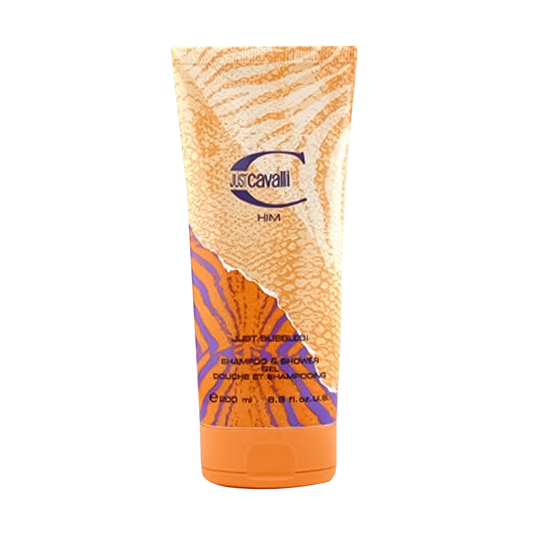 Just Cavalli Just Bubbles! Shampoo & Shower Gel Pour Homme - 200ml