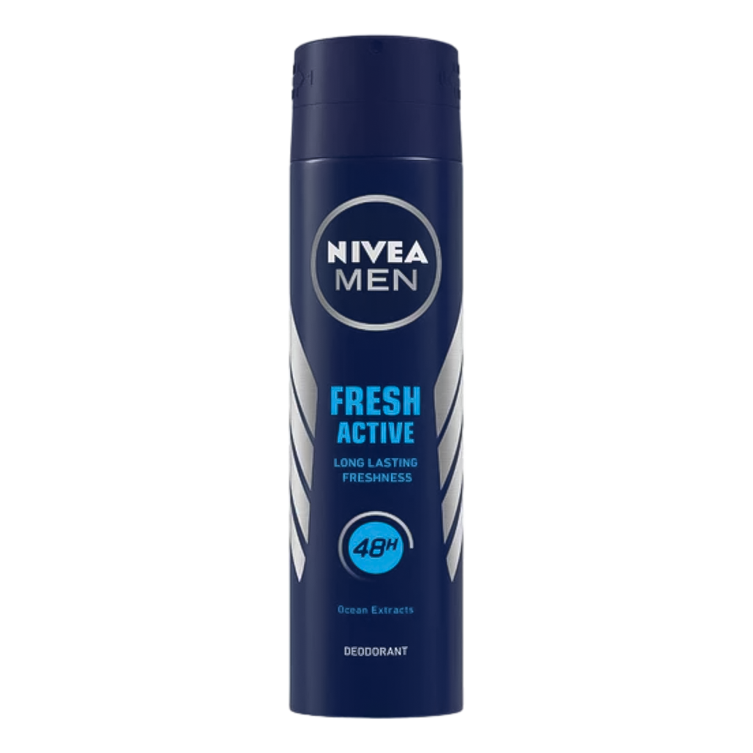 Nivea Men Fresh Active Spray Deodorant For Him - 150ml