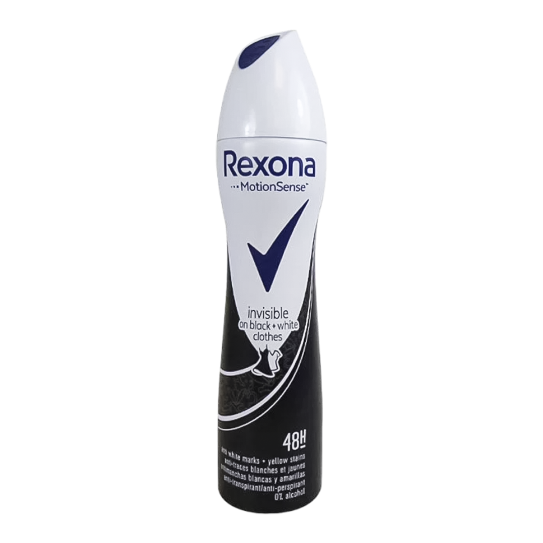 Rexona Invisible On Black & White Clothes Spray Deodorant - 200ml