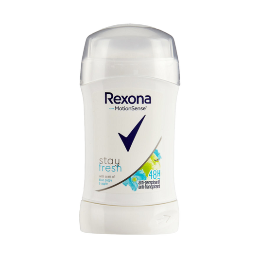 Rexona Stay Fresh Blue Poppy & Apple Deodorant Stick For Her - 40ml